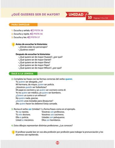 Español entre amigos. Guía del profesor. Curso 1 · Nivel A1