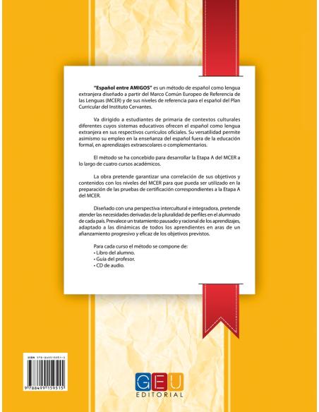 Español entre amigos. Curso 2 · Nivel A1