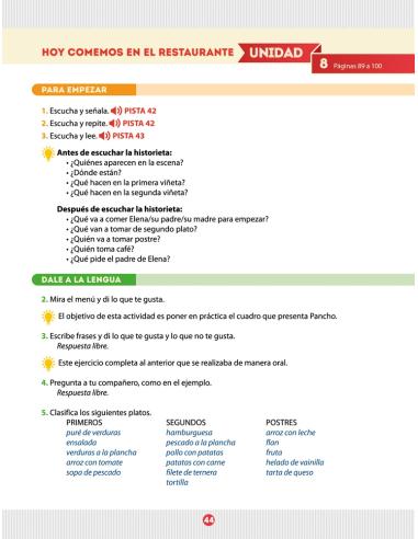 Español entre amigos. Guía del profesor. Curso 2 · Nivel A1