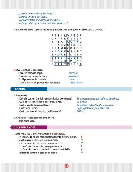 Español entre amigos. Guía del profesor. Curso 2 · Nivel A1
