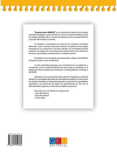 Español entre amigos. Guía del profesor. Curso 2 · Nivel A1