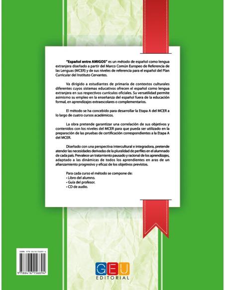 Pack Español entre amigos Livello A1