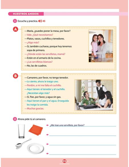 Pack Español entre amigos Livello A1