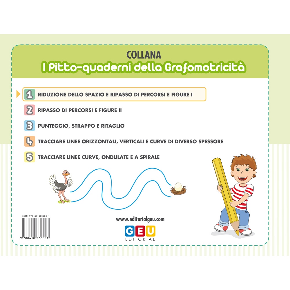 Il Pitto-quaderno della grafomotricità 1