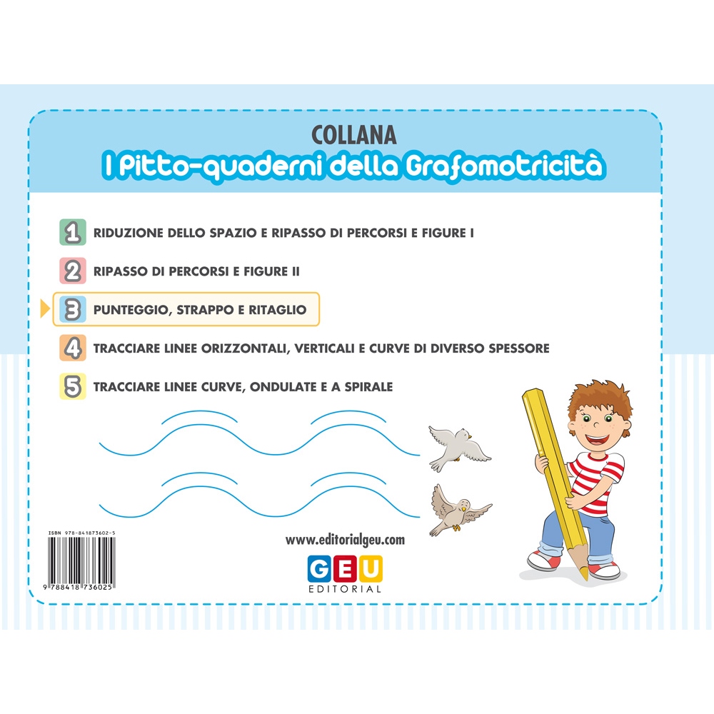 Il Pitto-quaderno della grafomotricità 3