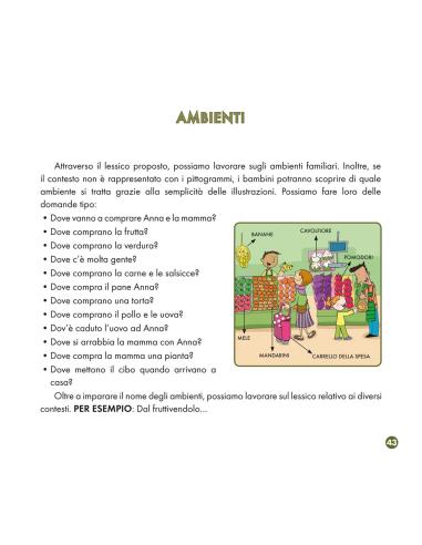 Anna va al supermercato- con pittogrammi