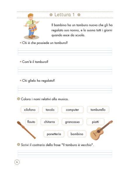 Pack quaderni di lettura e compresione del testo