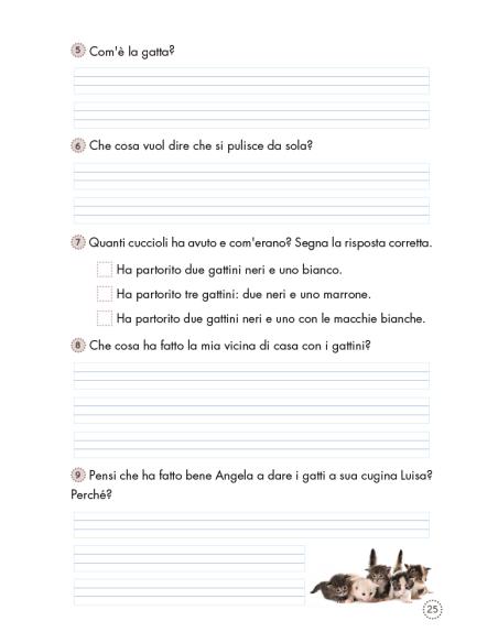 Pack quaderni di lettura e compresione del testo