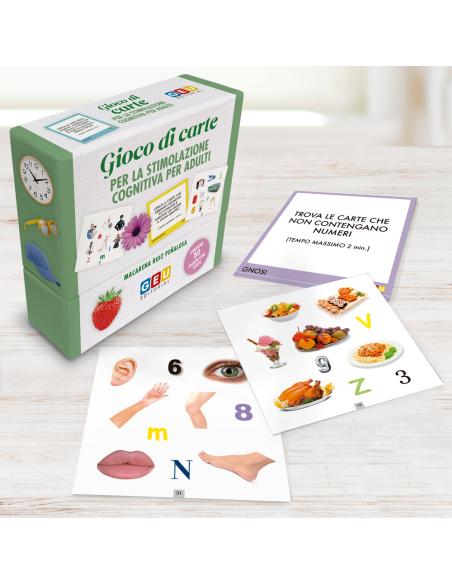 Giochi di Memoria per Anziani con Alzheimer e Demenza Senile. Gioco di carte per la stimolazione cognitiva