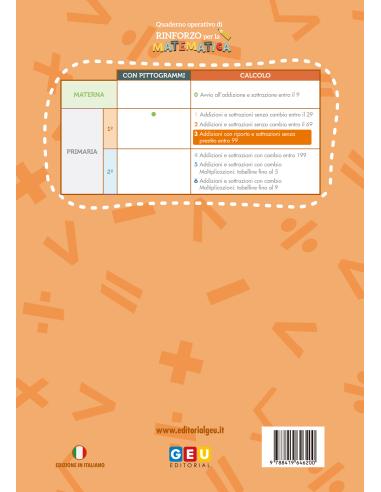 Quaderno operativo di rinforzo per la...