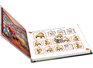 CARS ATENCIÓN LIBRO–JUEGO PUZLE